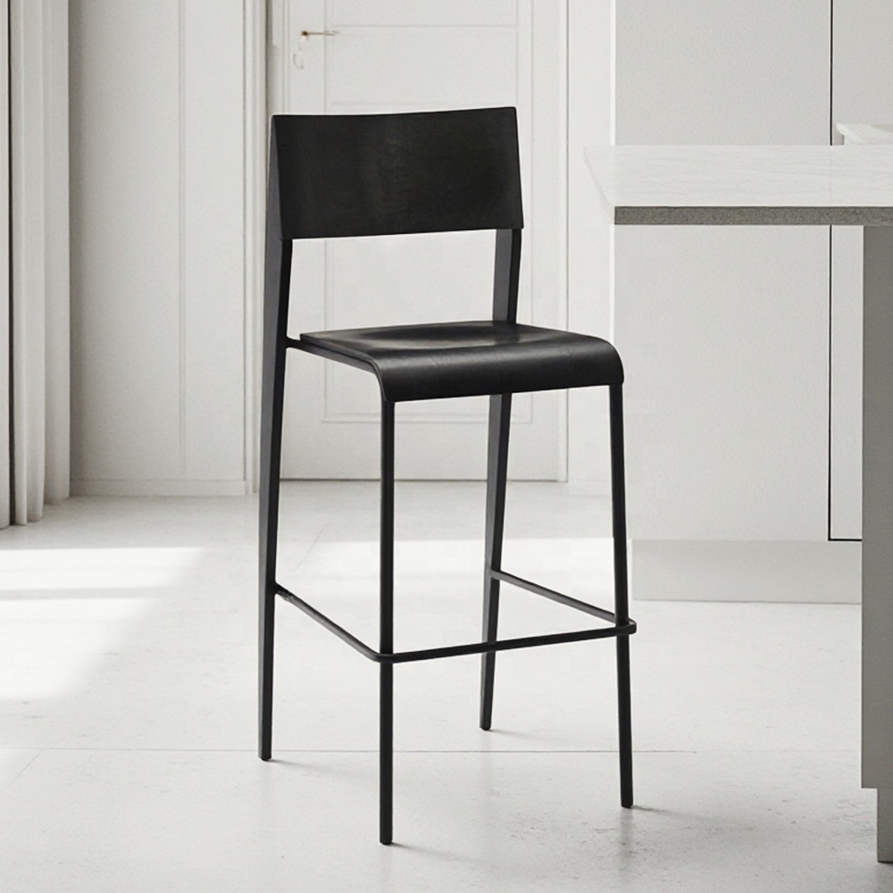 Vintage Black bar stool